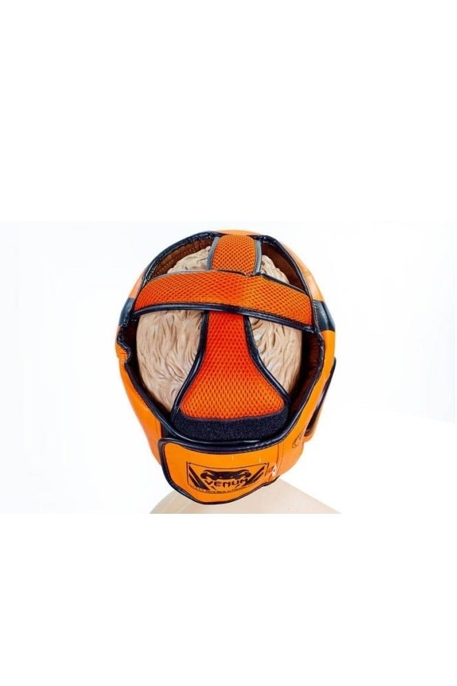 فينوم خوذة ملاكمة وواقي رأس احترافي من الجلد الطبيعي للتدريب والقتال - تصميم مريح ومتين لحماية الوجه والرأس - للرجال والنساء-مقاس XL_ معدات رياضيه، أدوات رياضية ، تمارين رياضيه ، لياقه بدنيه، العاب رياضيه ، العاب للجيم - Image 4